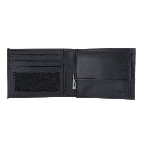 oxmox Leather Geldbörse RFID Schutz Leder 10.5 cm