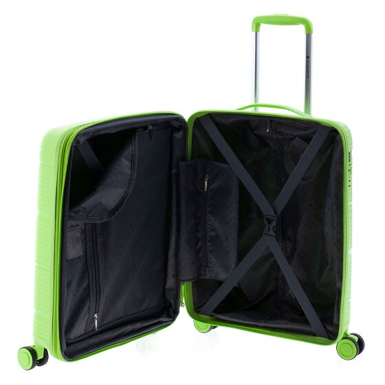 Gladiator 0800 4 Rollen Kabinentrolley 55 cm mit Dehnfalte