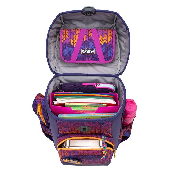 Scout Neo Exklusiv Superflash Schulranzen-Set 4-teilig