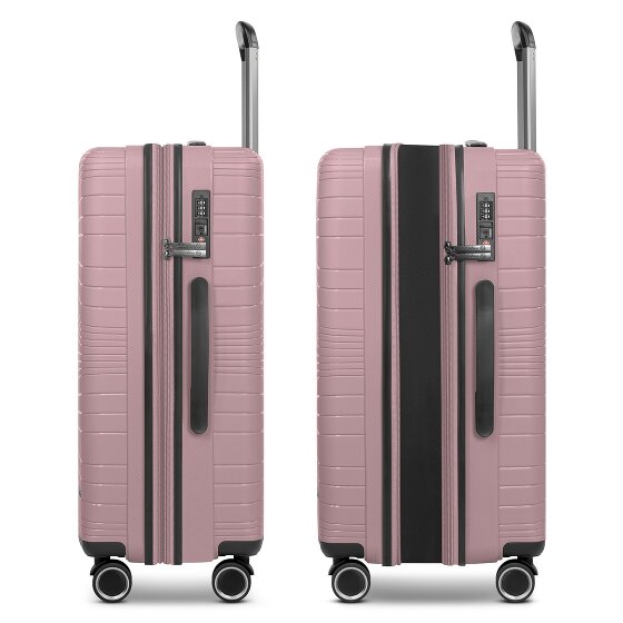 Franky Dallas 3.0 4 Rollen Kofferset 3-teilig mit Dehnfalte