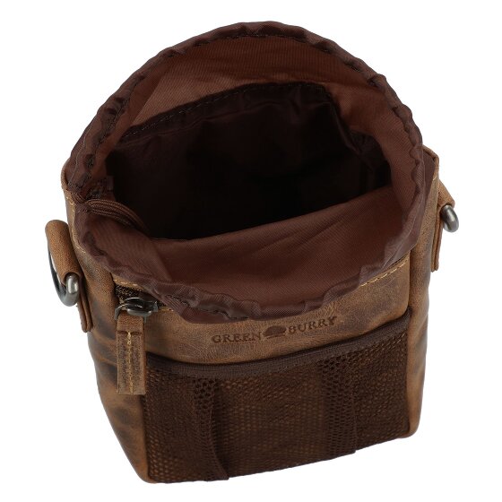 Greenburry Vintage Mini Bag Umhängetasche Leder 13 cm