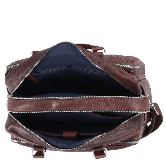 bugatti Woven Aktentasche Leder 48 cm