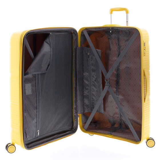 Gladiator 0800 4 Rollen Trolley 76 cm mit Dehnfalte