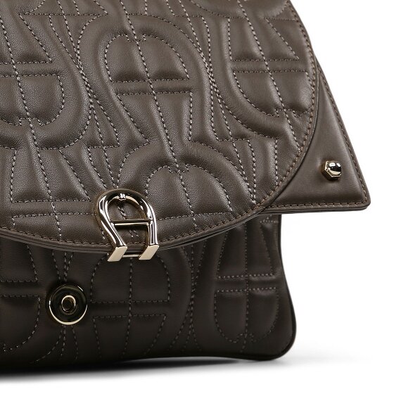 AIGNER Diadora Umhängetasche Leder 25 cm