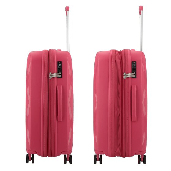 Gabol Infinity 4 Rollen Trolley 66 cm mit Dehnfalte