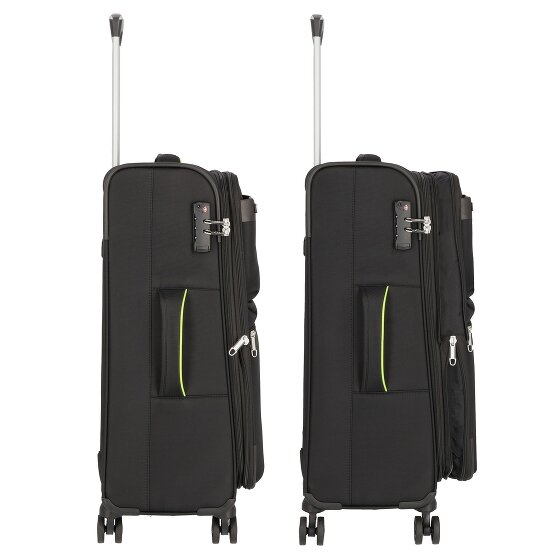 d&n Travel Line 6704 4 Rollen Kofferset 3-teilig