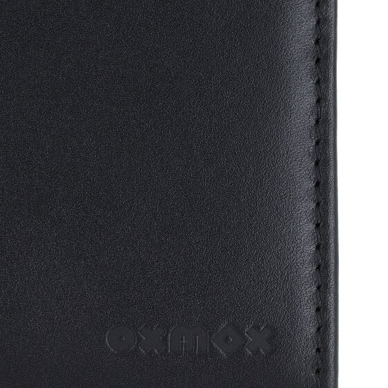 oxmox Leather Geldbörse RFID Schutz Leder 12 cm