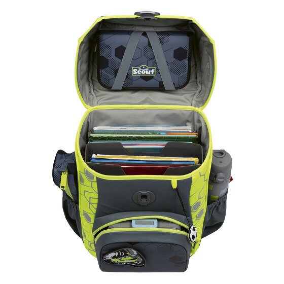 Scout Neo Exklusiv Superflash Extreme Schulranzen-Set 4-teilig