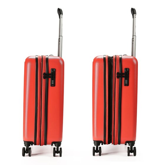 Gabol Future Plus 4 Rollen Kabinentrolley 55 cm mit Dehnfalte