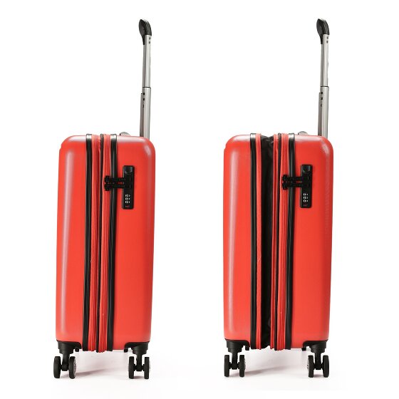 Gabol Future Plus 4 Rollen Kabinentrolley 55 cm mit Dehnfalte