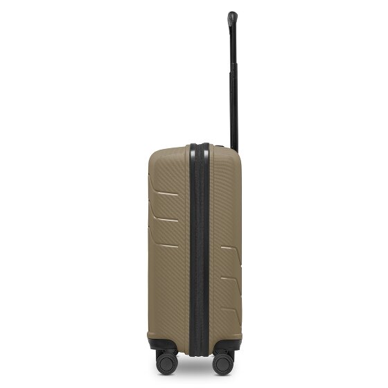 Redolz Essentials 17 4-Rollen Kabinentrolley 55 cm Soft-Pocket Laptopfach