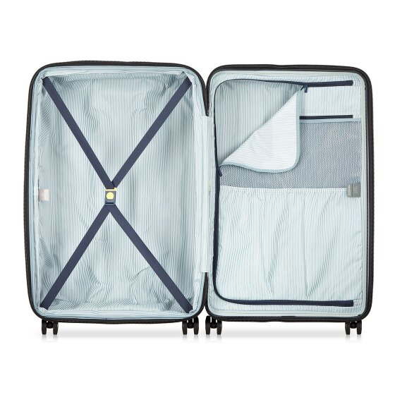 Delsey Paris Longitude 4 Rollen Trolley 81 cm mit Dehnfalte