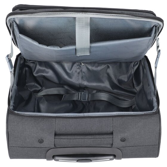 Lightpak Ronney 4-Rollen Businesstrolley 45 cm Laptopfach