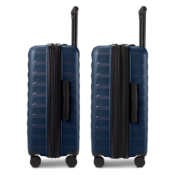 d&n Toronto 4 Rollen Trolley M 65 cm mit Dehnfalte