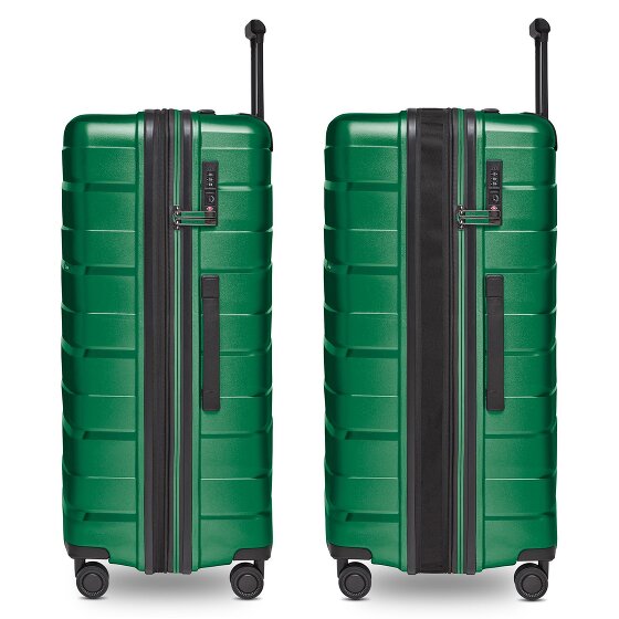 Bergpfeil Travel 4 Rollen Trolley L 75 cm mit Dehnfalte