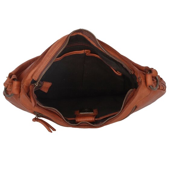 Harbour 2nd Soft Weaving Iris Schultertasche Leder 33 cm