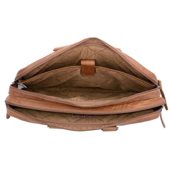 The Chesterfield Brand Wax Pull Up Aktentasche Leder 40 cm Laptopfach