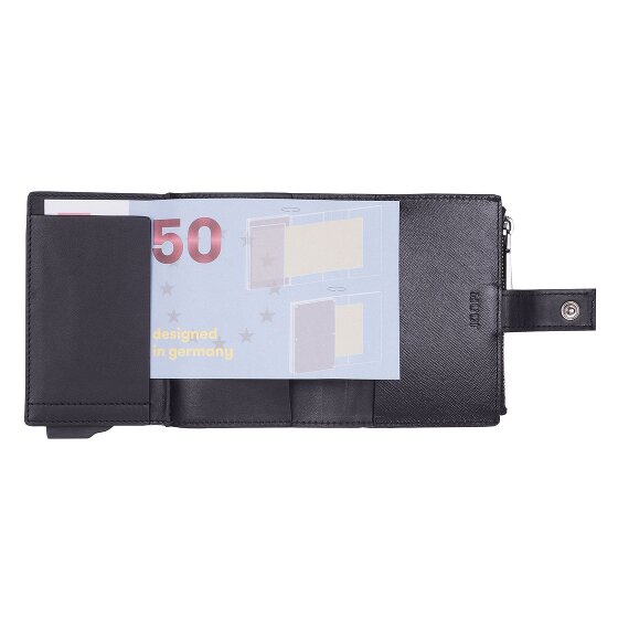Joop! Pero C-Four Kreditkartenetui RFID Schutz Leder 7 cm
