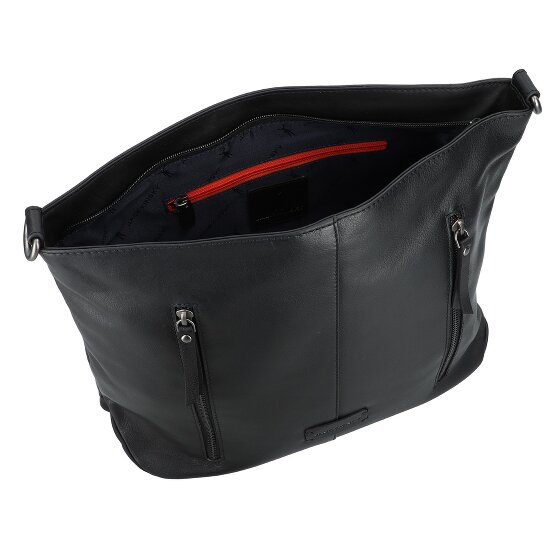 Jack Kinsky Schultertasche Leder 33 cm