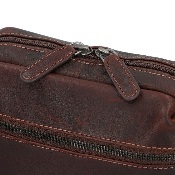 Jack Kinsky Porto Umhängetasche Leder 20 cm