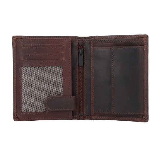 Jack Kinsky Monterey Geldbörse RFID Schutz Leder 10.5 cm