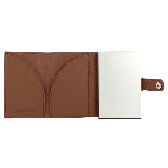 Samsonite Alu Fit Kreditkartenetui RFID Leder 6,5 cm