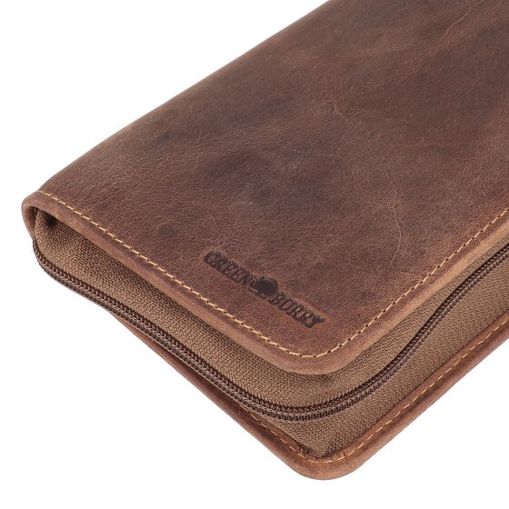 Greenburry Vintage Stifteetui Leder 12 cm