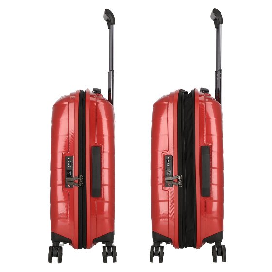 Samsonite Attrix 4 Rollen Kabinentrolley 55 cm mit Dehnfalte