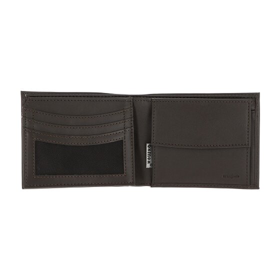oxmox Leather Geldbörse RFID Schutz Leder 12 cm