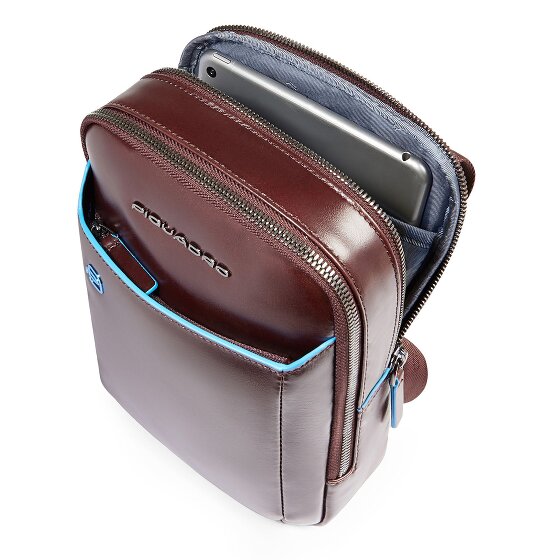 Piquadro Blue Square Mini Bag Umhängetasche Leder 17 cm