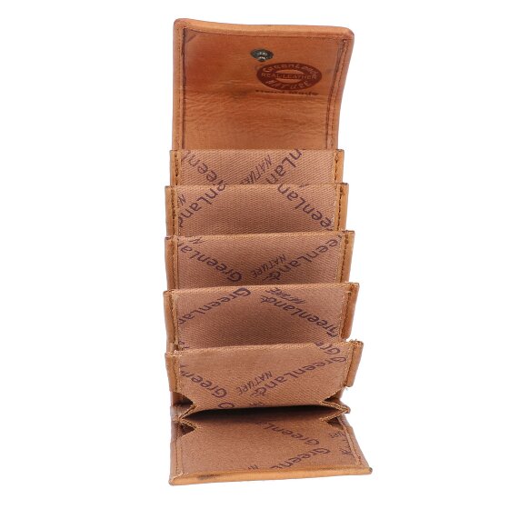 Greenland Nature Kreditkartenetui RFID Schutz Leder 7 cm
