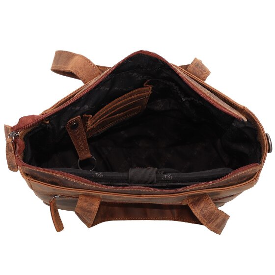 Plevier Retro Jackson Shopper Tasche Leder 31 cm Laptopfach