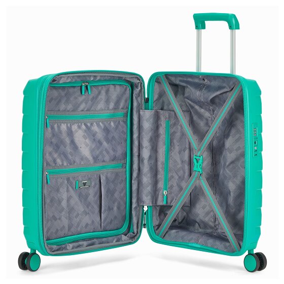 Roncato Skyline 2.0 4 Rollen Kabinentrolley 55 cm mit Dehnfalte