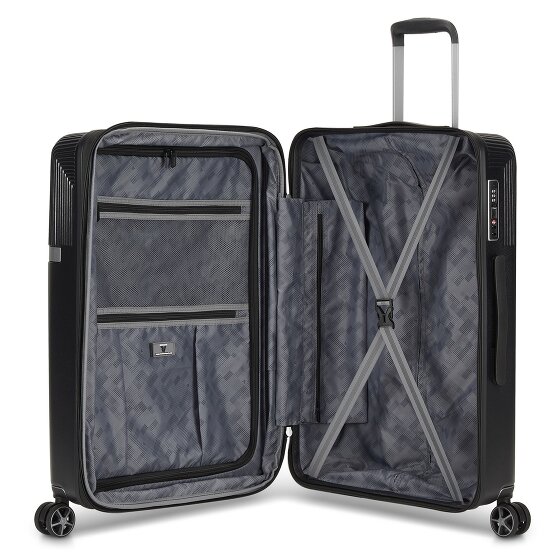 Roncato Airglam 4 Rollen Trolley M 68 cm mit Dehnfalte