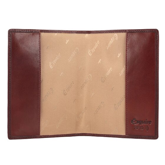 Esquire Toscana Reisepassetui Leder 9.5 cm