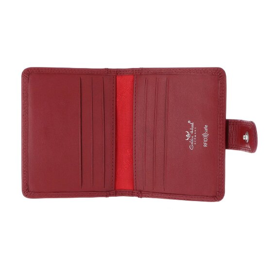 Golden Head Polo Kreditkartenetui RFID Schutz Leder 8 cm