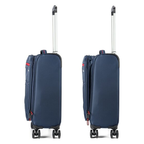 Benzi 5825 4 Rollen Kabinentrolley 55 cm mit Dehnfalte