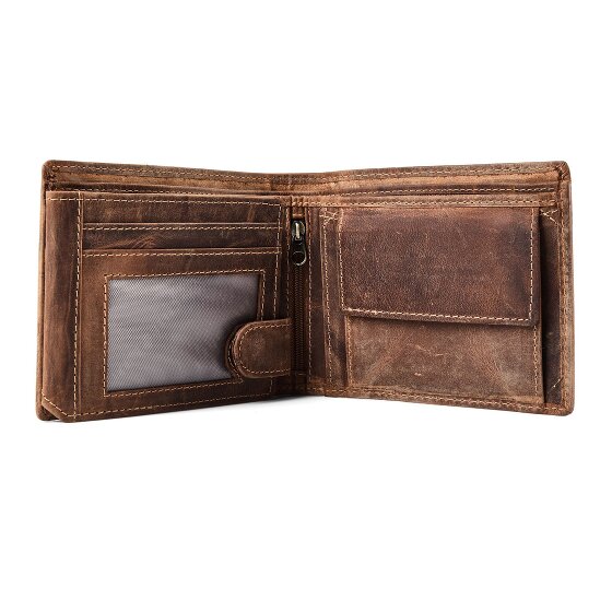Greenburry Karpfen Geldbörse Leder 12.5 cm