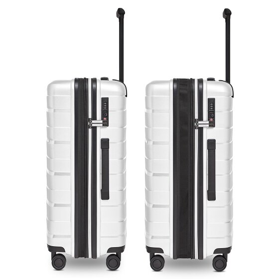 Bergpfeil Travel 4-Rollen Kofferset 3-tlg. mit Dehnfalte