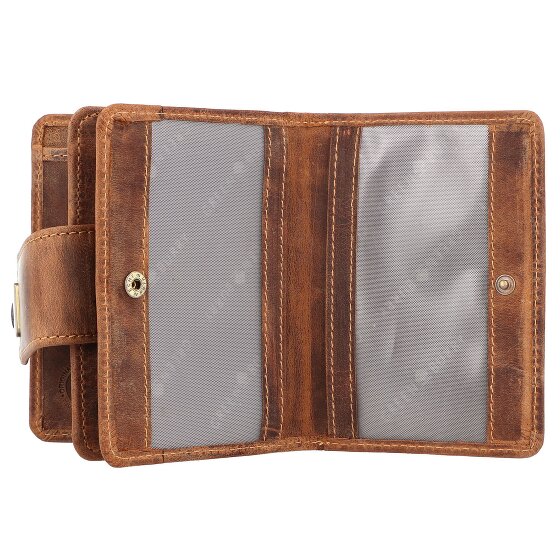 Greenburry Vintage Geldbörse Leder 12,5 cm