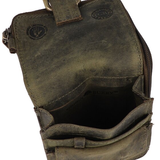 Greenburry Vintage Gürteltasche Leder 13.5 cm