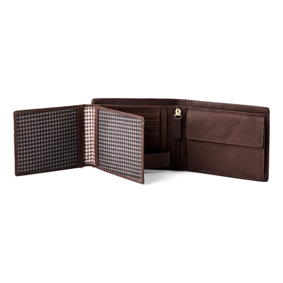 Esquire Chicago Geldbörse RFID Schutz Leder 12 cm