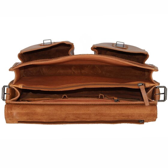 Greenland Nature Nature Aktentasche Leder  40 cm