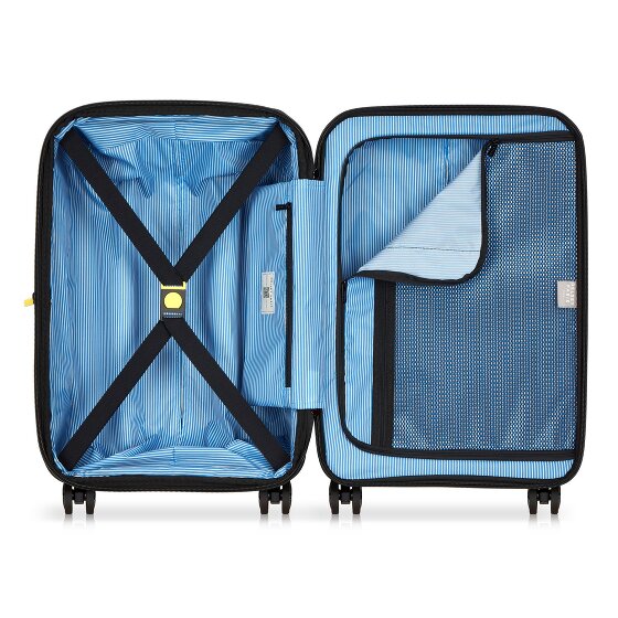 Delsey Paris Lutece Se 4 Rollen Kabinentrolley 55 cm mit Dehnfalte