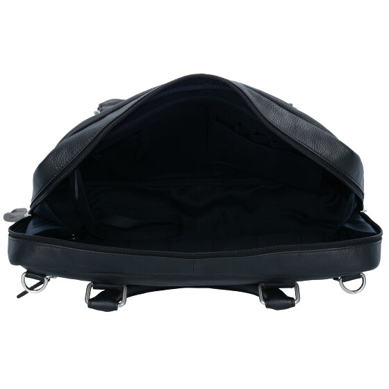 Leonhard Heyden Berlin Aktentasche Leder 38 cm Laptopfach