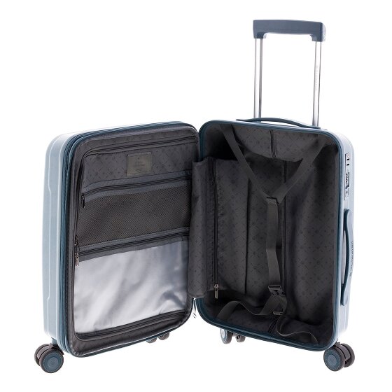 Gladiator 3500 4 Rollen Kabinentrolley 55 cm mit Dehnfalte