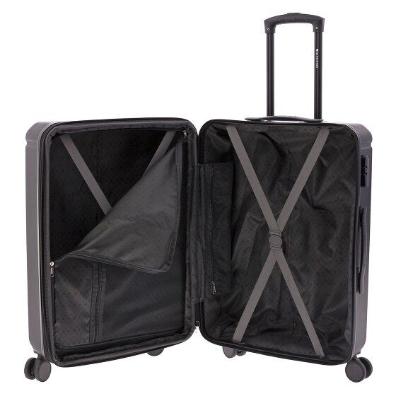 Gladiator 2900 4 Rollen Trolley M 67 cm mit Dehnfalte