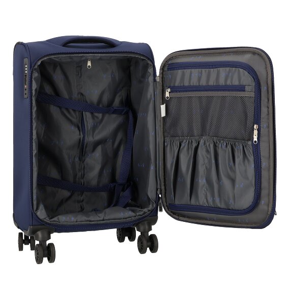 d&n Travel Line 9504 4 Rollen Kabinentrolley S 55 cm