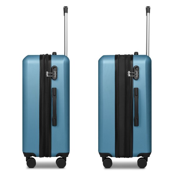 Check.In Paradise 2.0 4 Rollen Trolley M 68 cm mit Dehnfalte