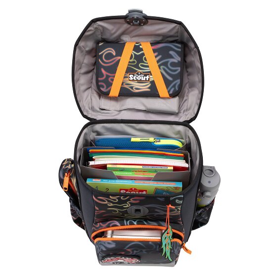 Scout Neo Exklusiv Safety Light Schulranzen-Set 5-teilig